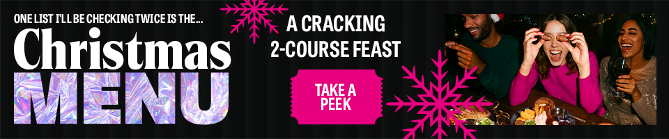 Festive menu at The Black Bull